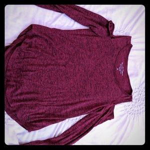 Hollister cut out shoulder sweater